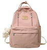 School Bag Double Zipper Tote Bags